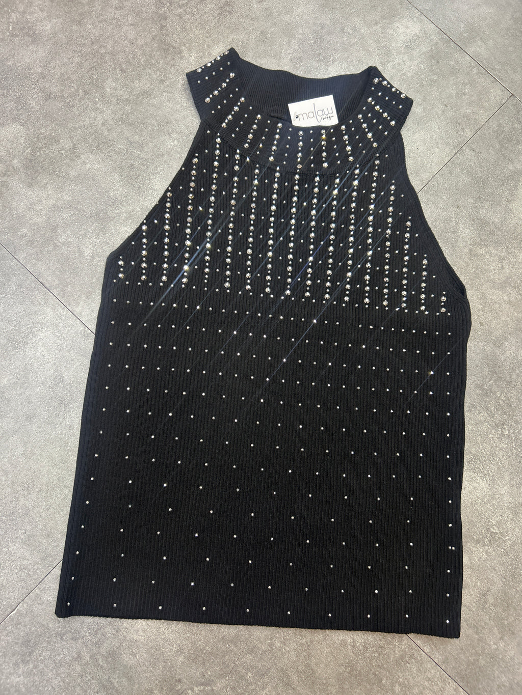 Blusa con Brillos degradados