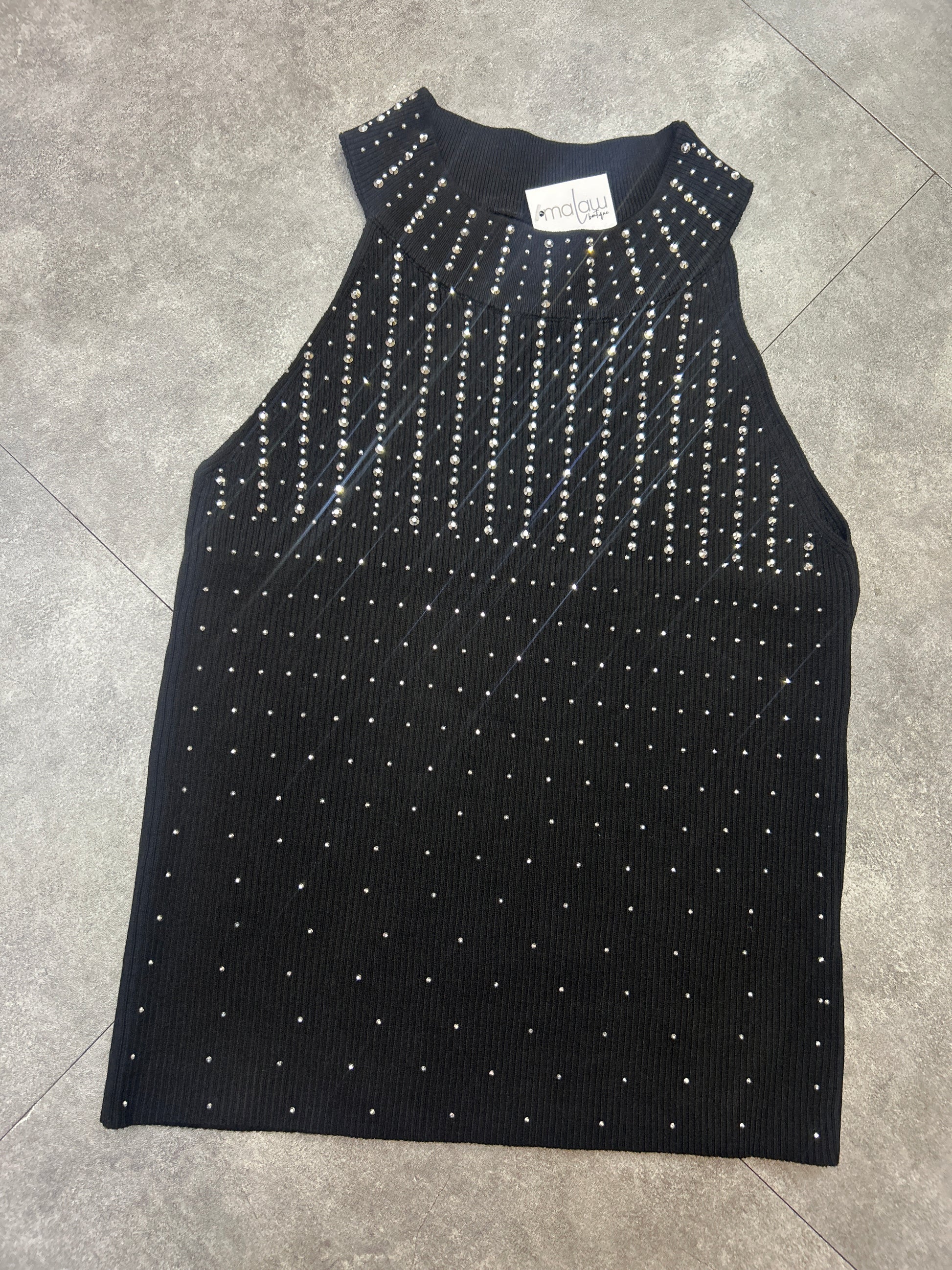 Blusa con Brillos degradados