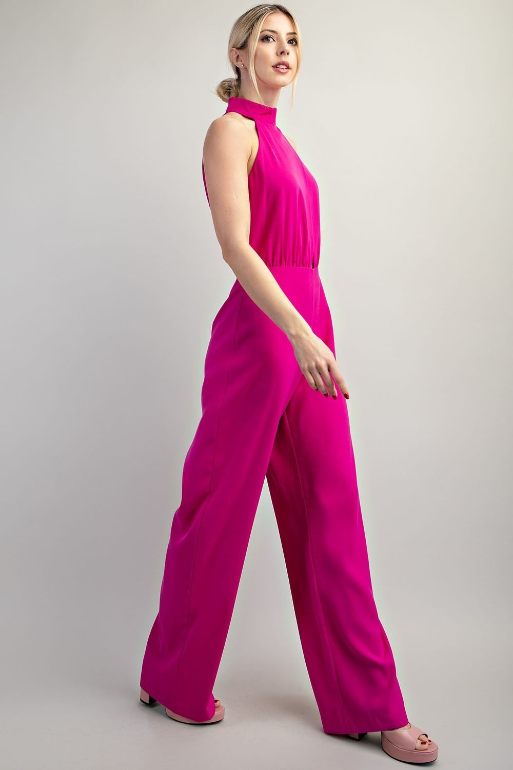 Jumpsuit de pantalón halter
