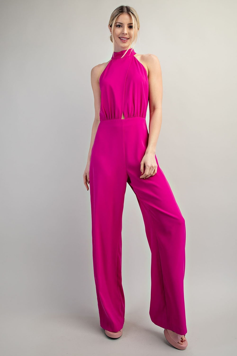 Jumpsuit de pantalón halter