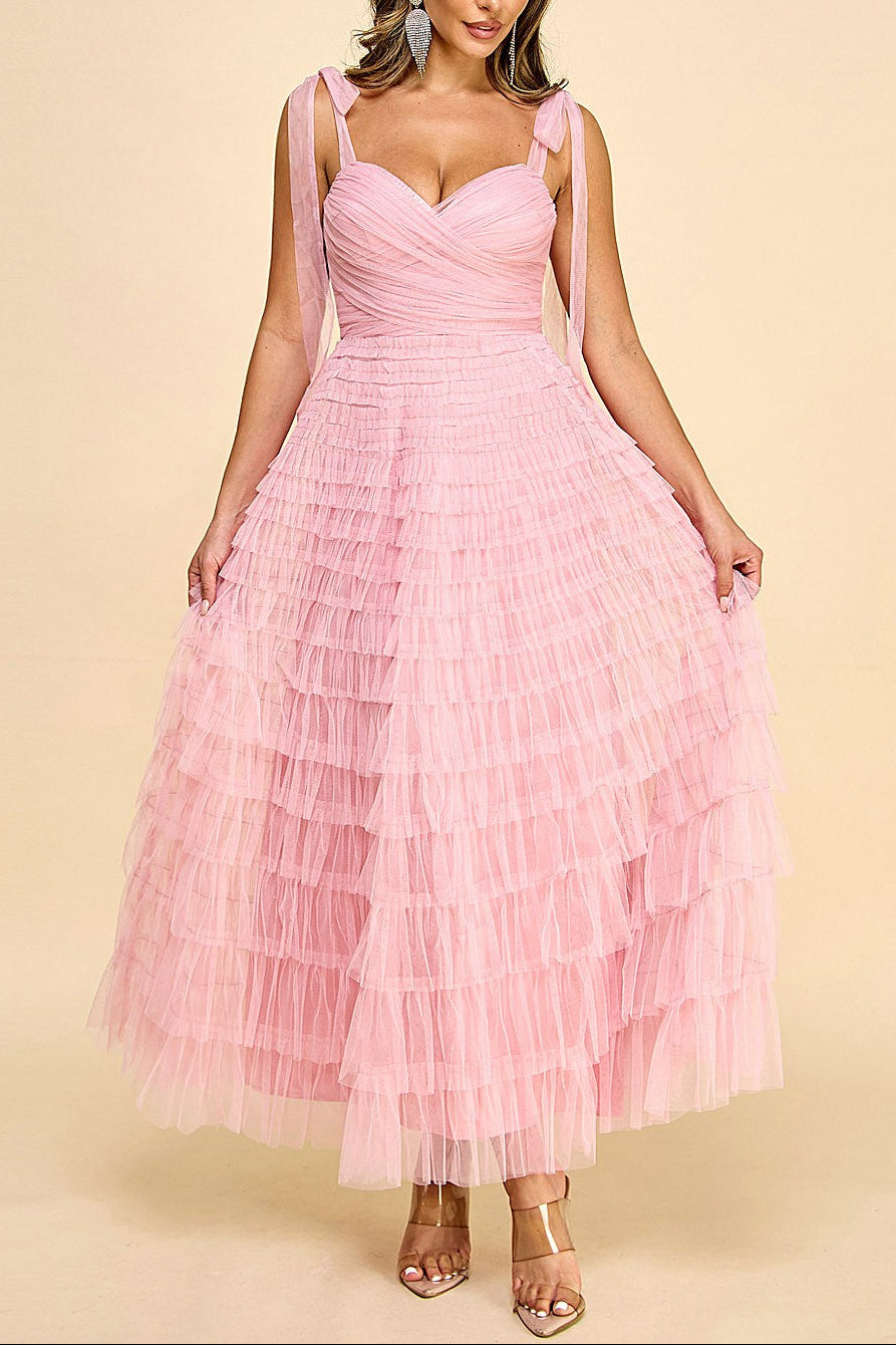 VESTIDO OLANES MIDI