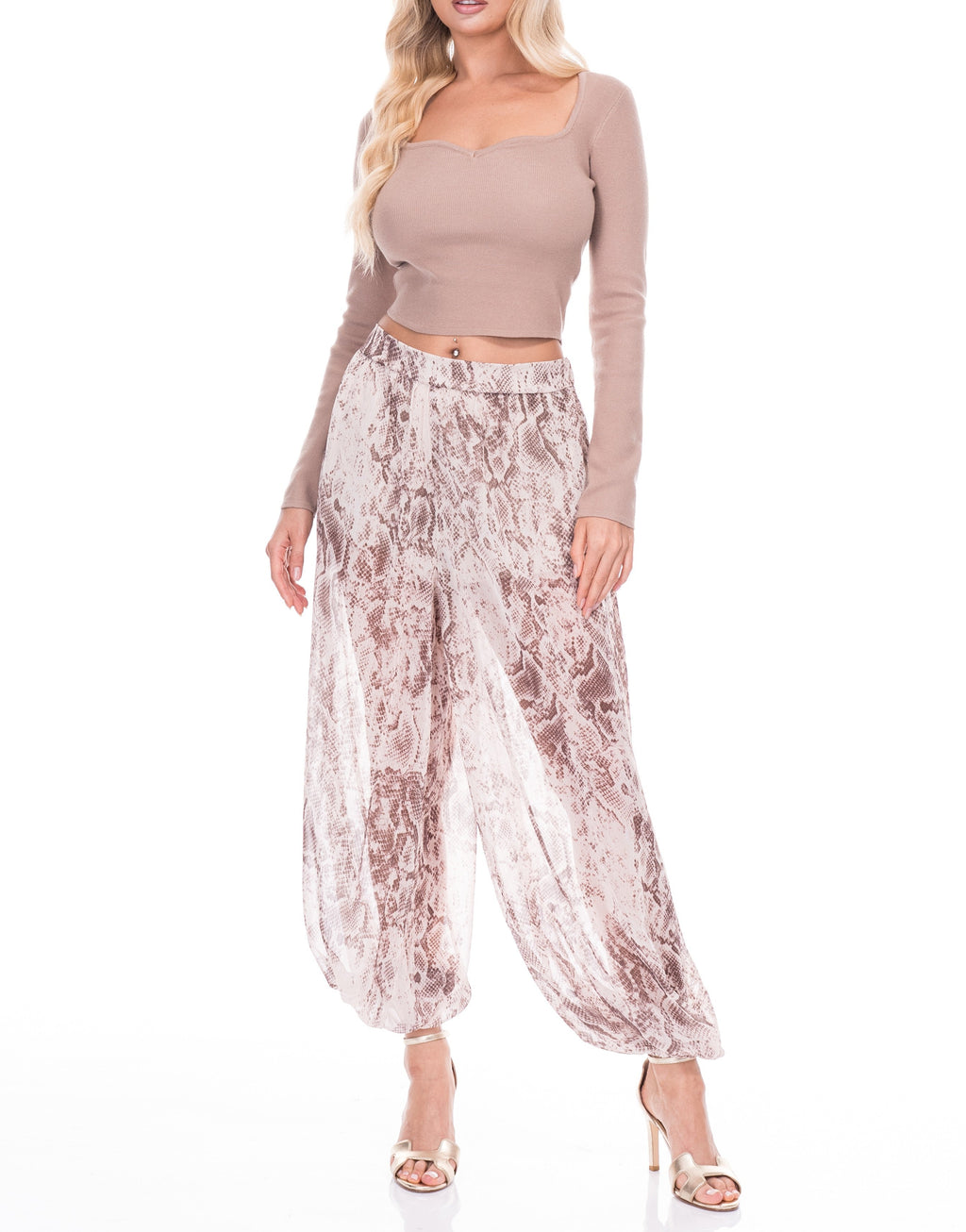 PANTALÓN ALADÍN ESTAMPADO VÍBORA