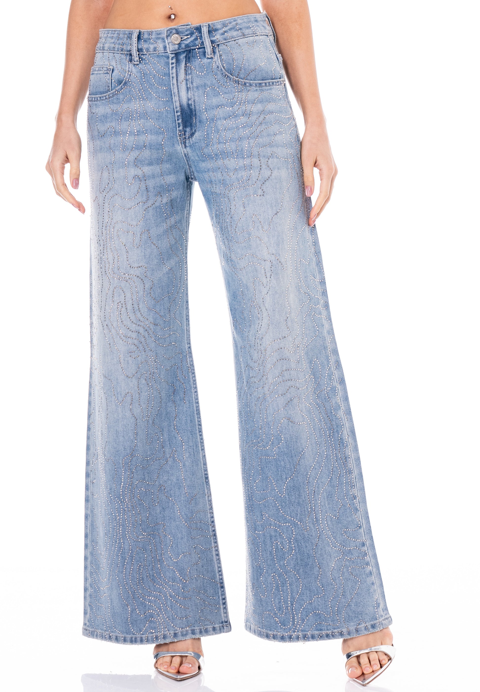 JEANS CON BRILLOS