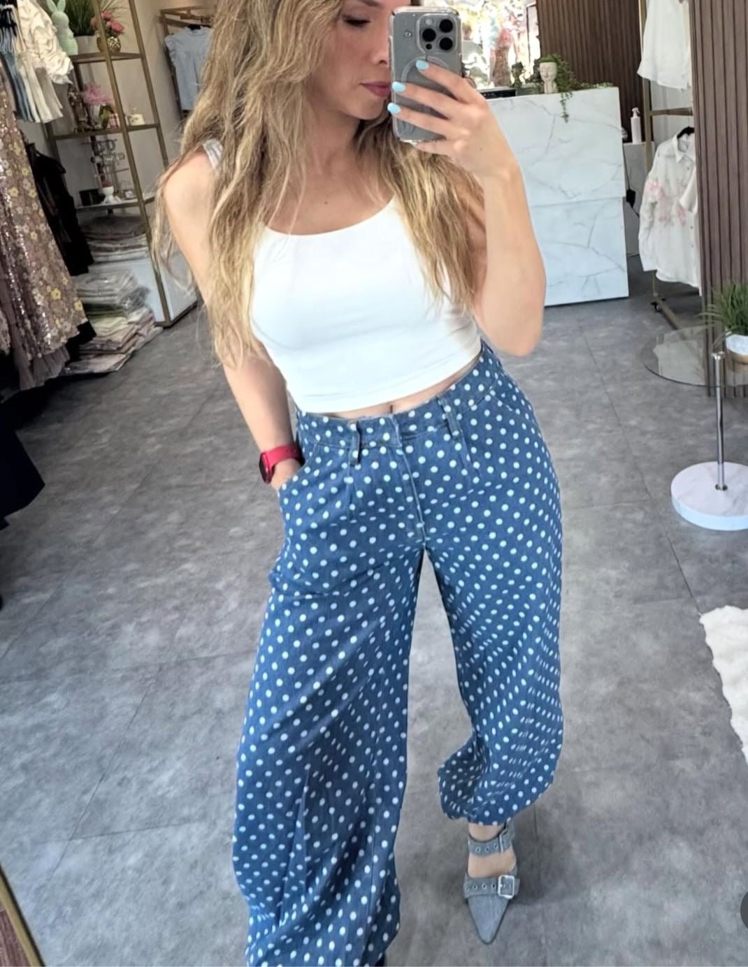 Jeans de lunares Aladdin