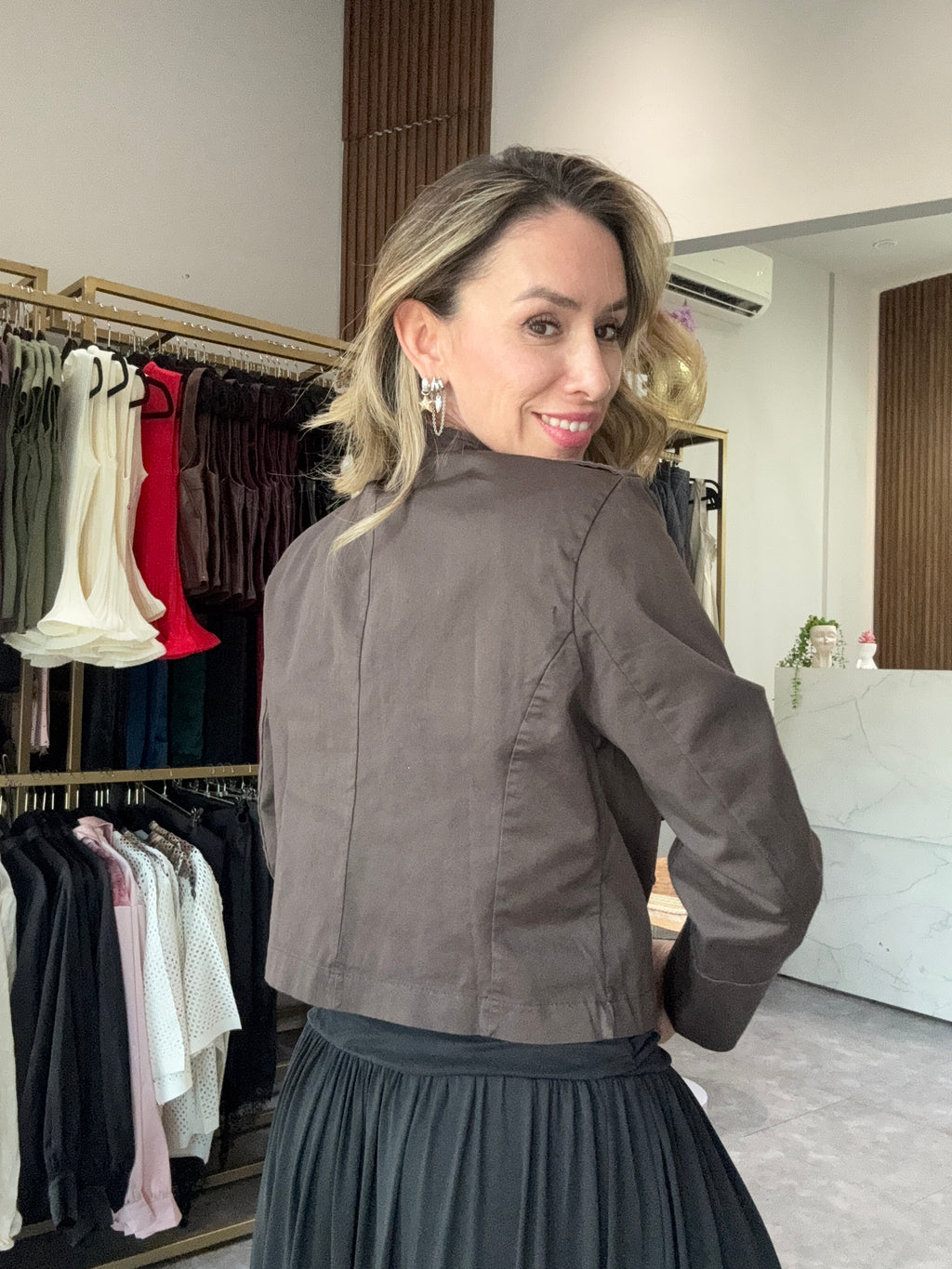 CHAMARRA NAPOLEON DENIM