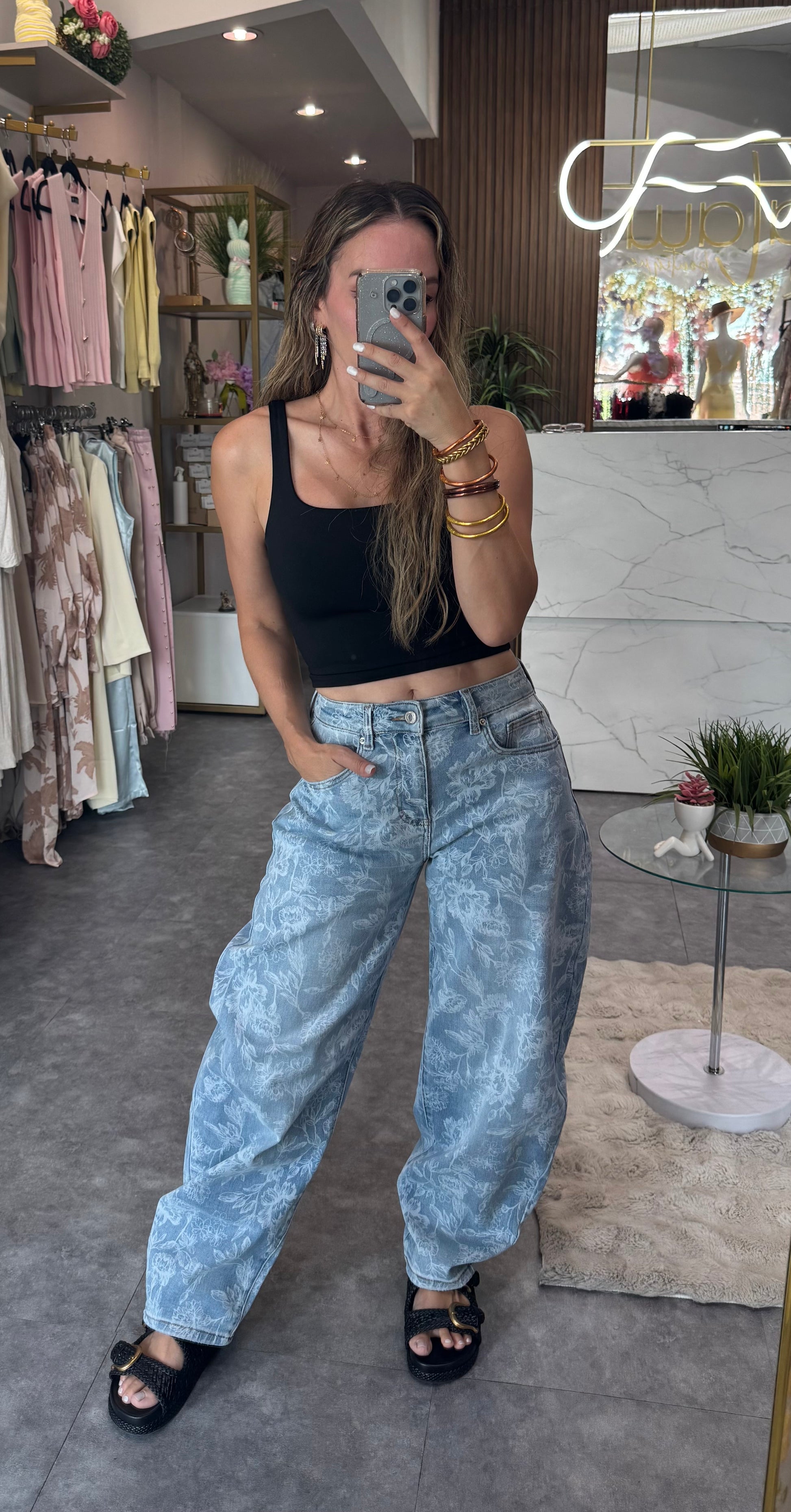 JEANS BARREL DE FLORES