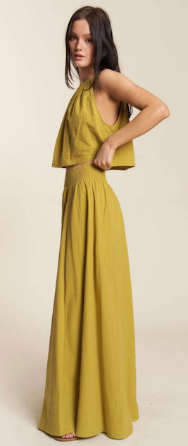 Set de Falda y crop top