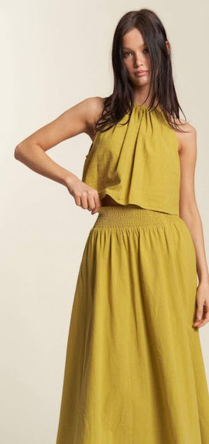 Set de Falda y crop top