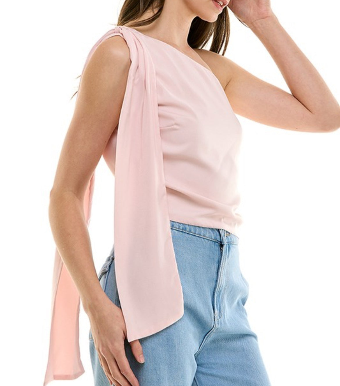 Blusa de un hombro