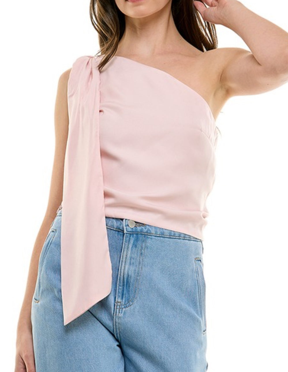 Blusa de un hombro