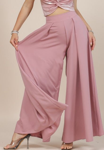 Pantalón palazo pierna ancha