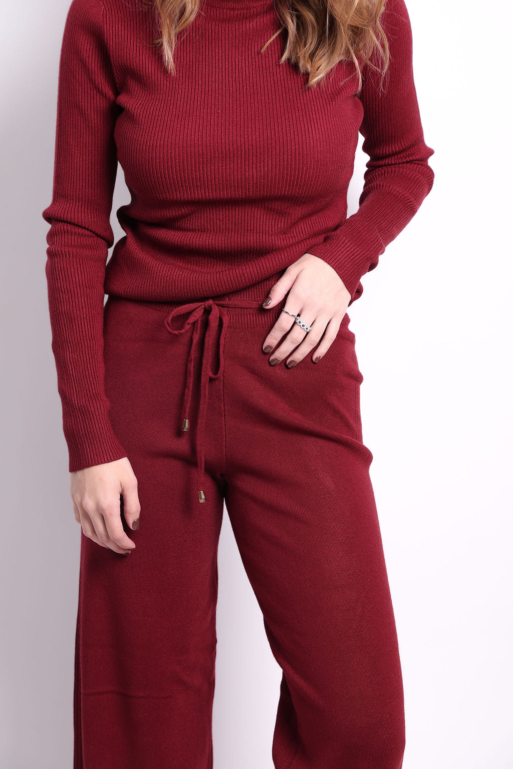 SET DE PANTS CON BLUSA  CUELLO REDONDO