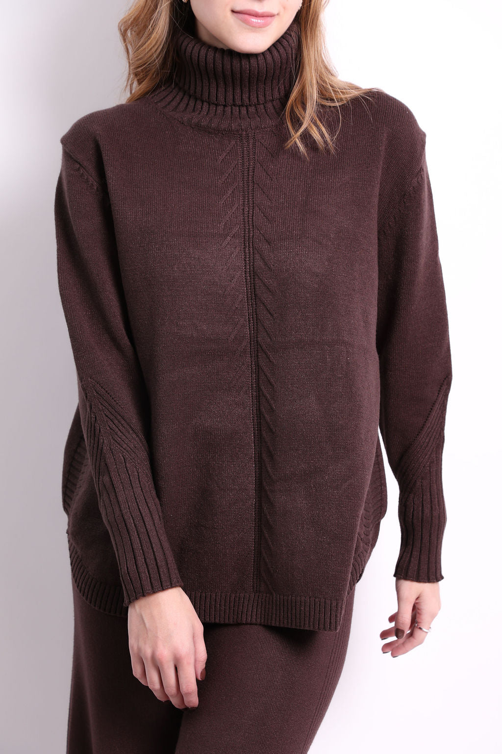 SET DE PANTS CON BLUSA CUELLO ALTO