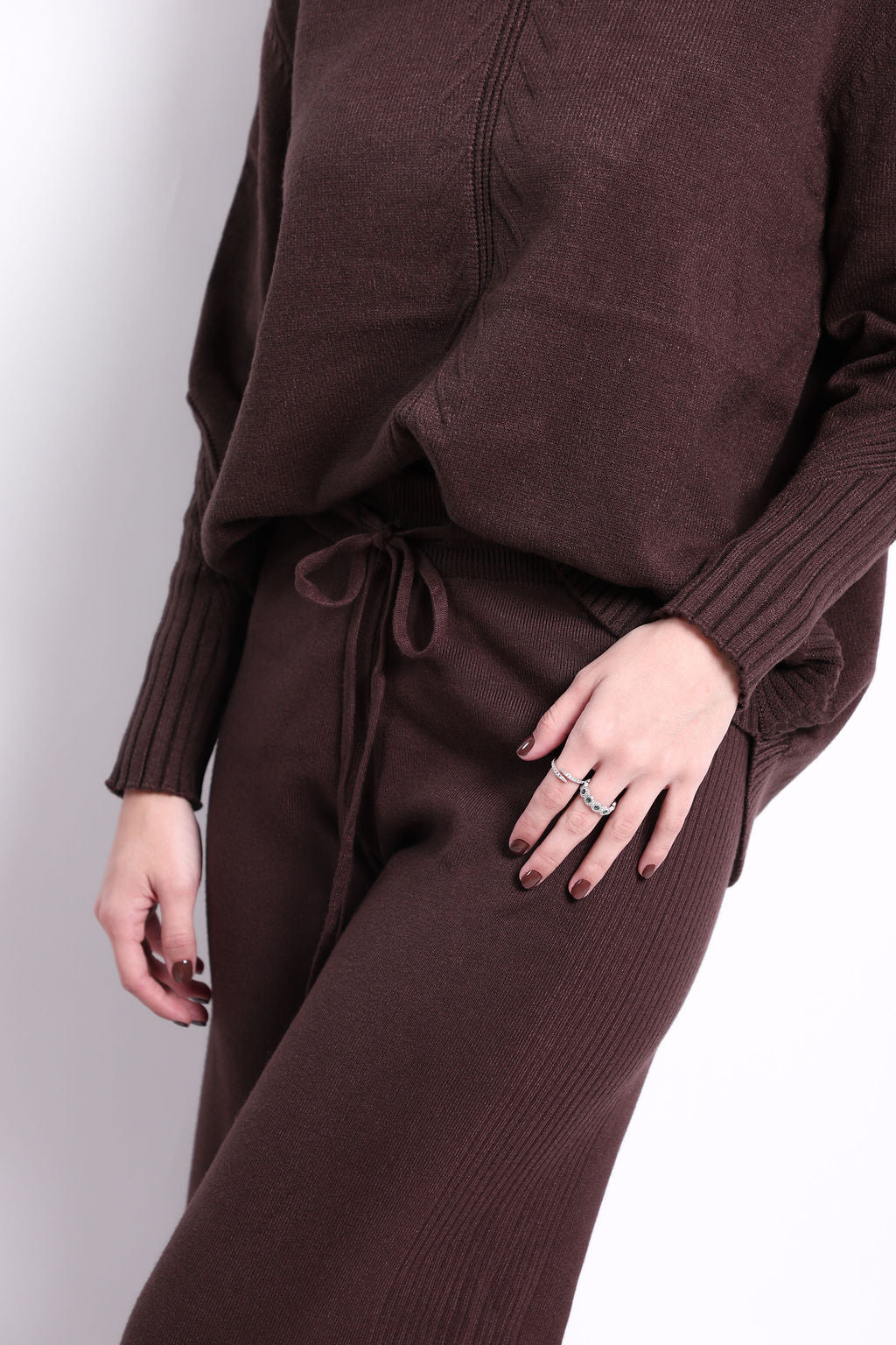 SET DE PANTS CON BLUSA CUELLO ALTO